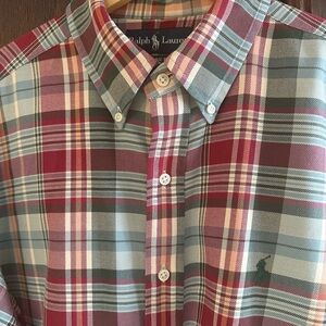 Ralph Lauren classic button down shirt.
